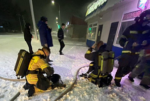 Пожар в пункте выдачи «ОЗОНа» своевременно ликвидирован